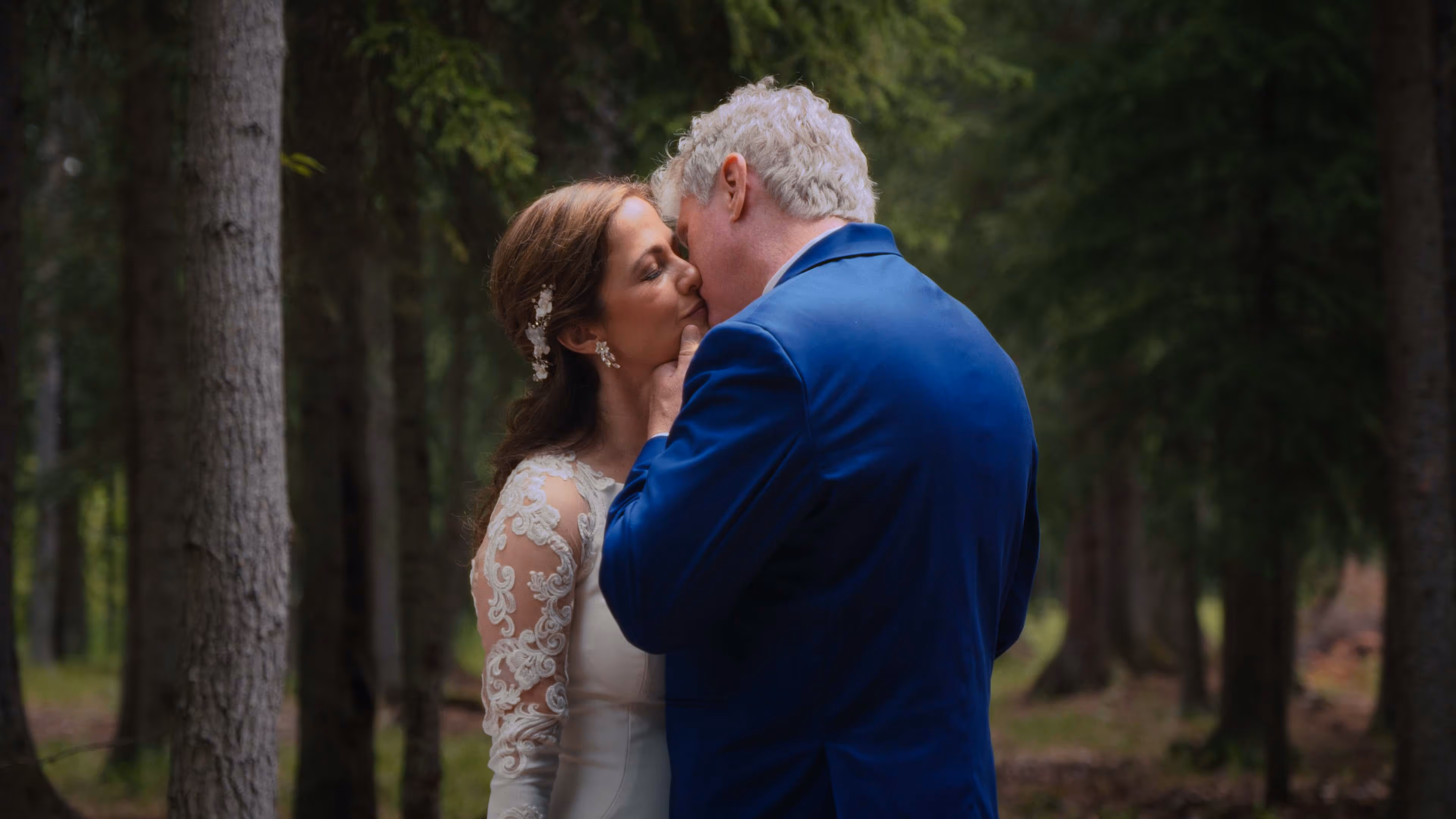 A Wedding in the woods of Plains Montana